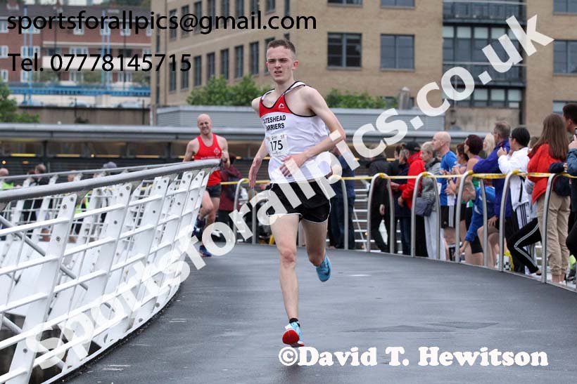 Gateshead Harriers Quayside 5k Road Race. Photo: David T. Hewitson/Sports for All Pics